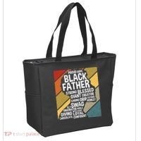 Black Dad Black Fathers Black History Dope Black Father Tote Bag thumb 2