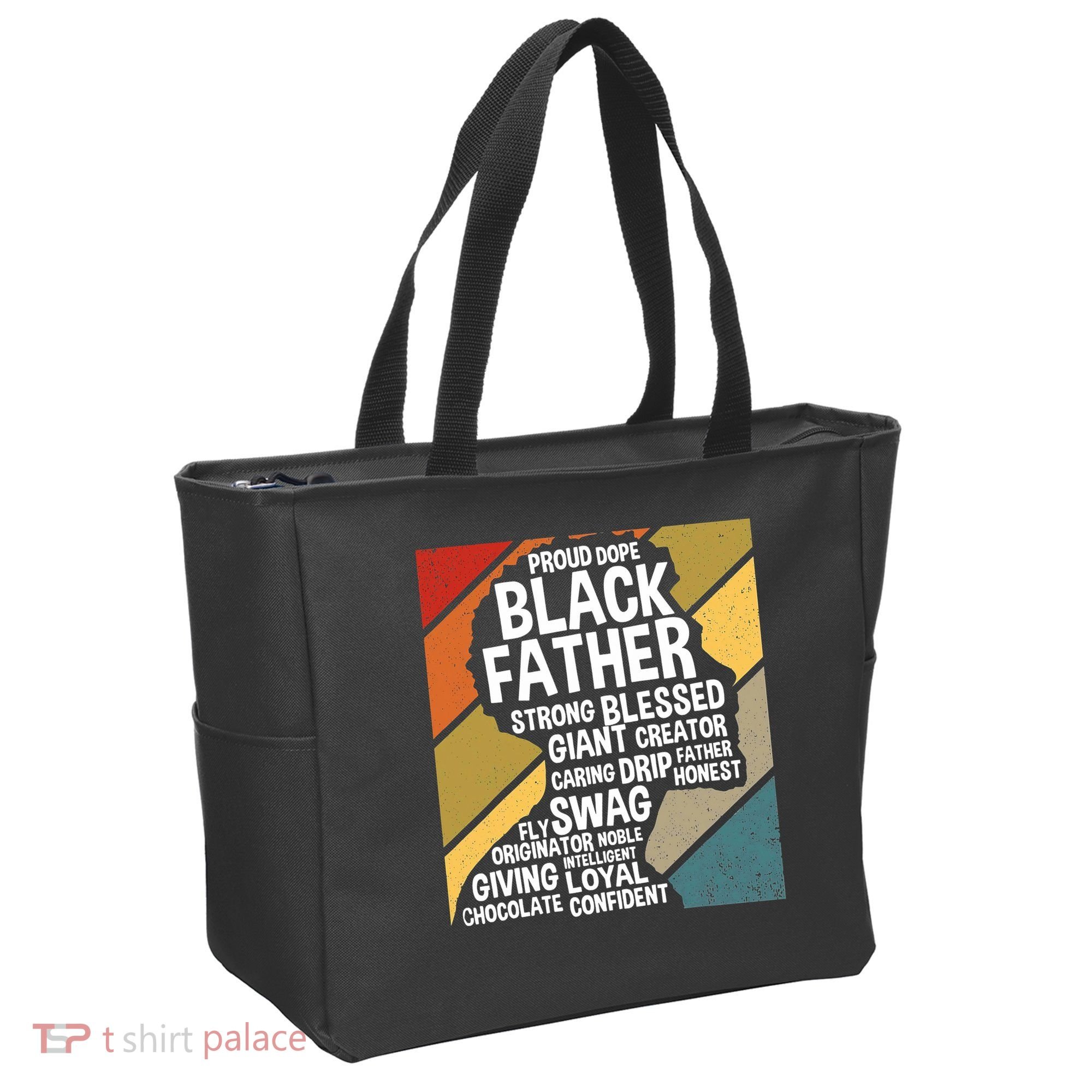 Black Dad Black Fathers Black History Dope Black Father Tote Bag