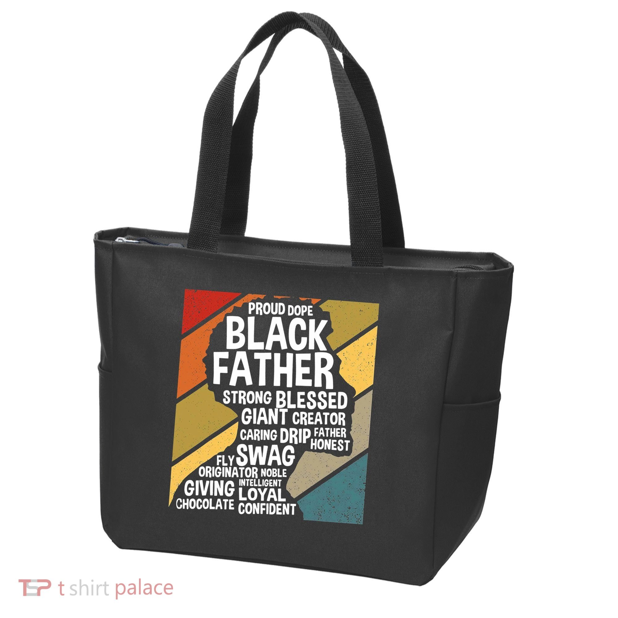 Black Dad Black Fathers Black History Dope Black Father Tote Bag