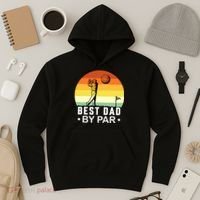 Best Dad By Par Golf T Hoodie thumb 3