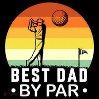 Best Dad By Par Golf T Hoodie thumb 7