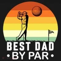 Best Dad By Par Golf T Bucket Hat thumb 4