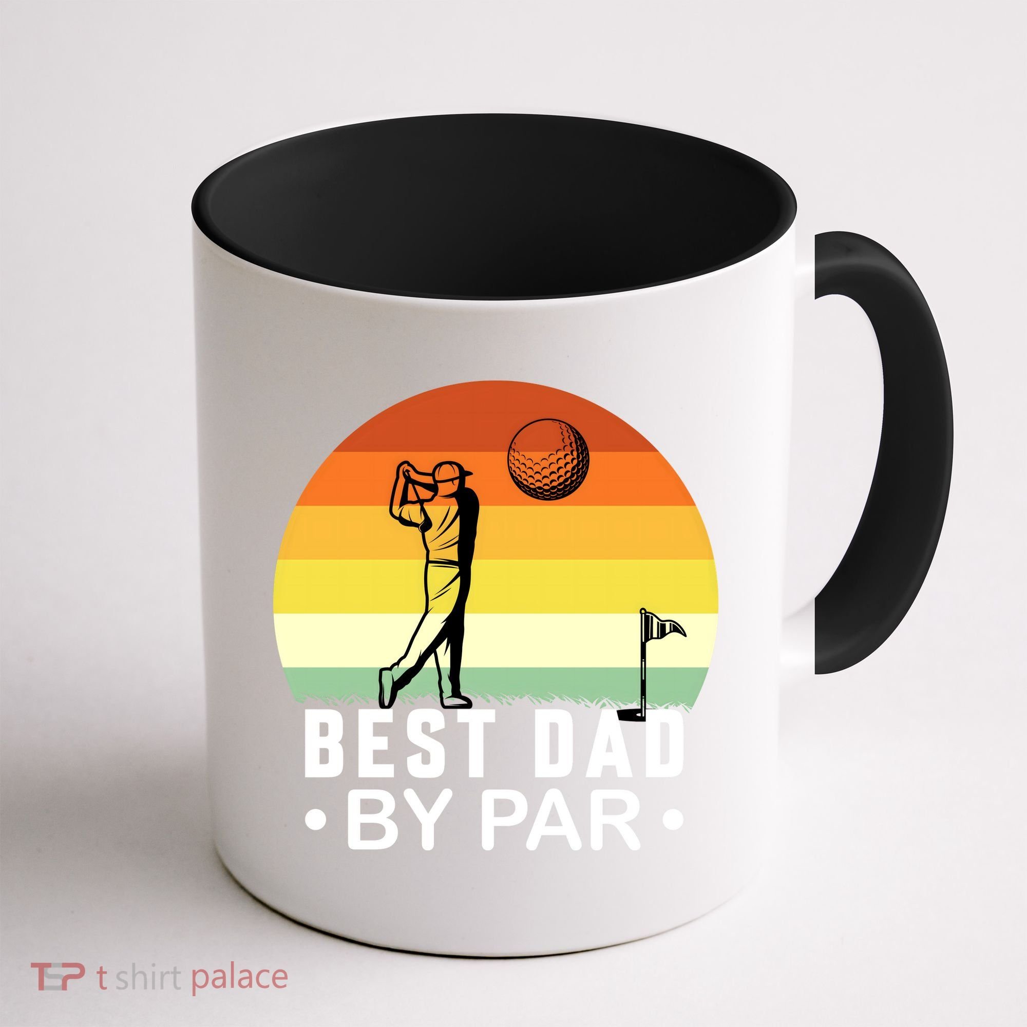 Best Dad By Par Golf T Coffee Mug
