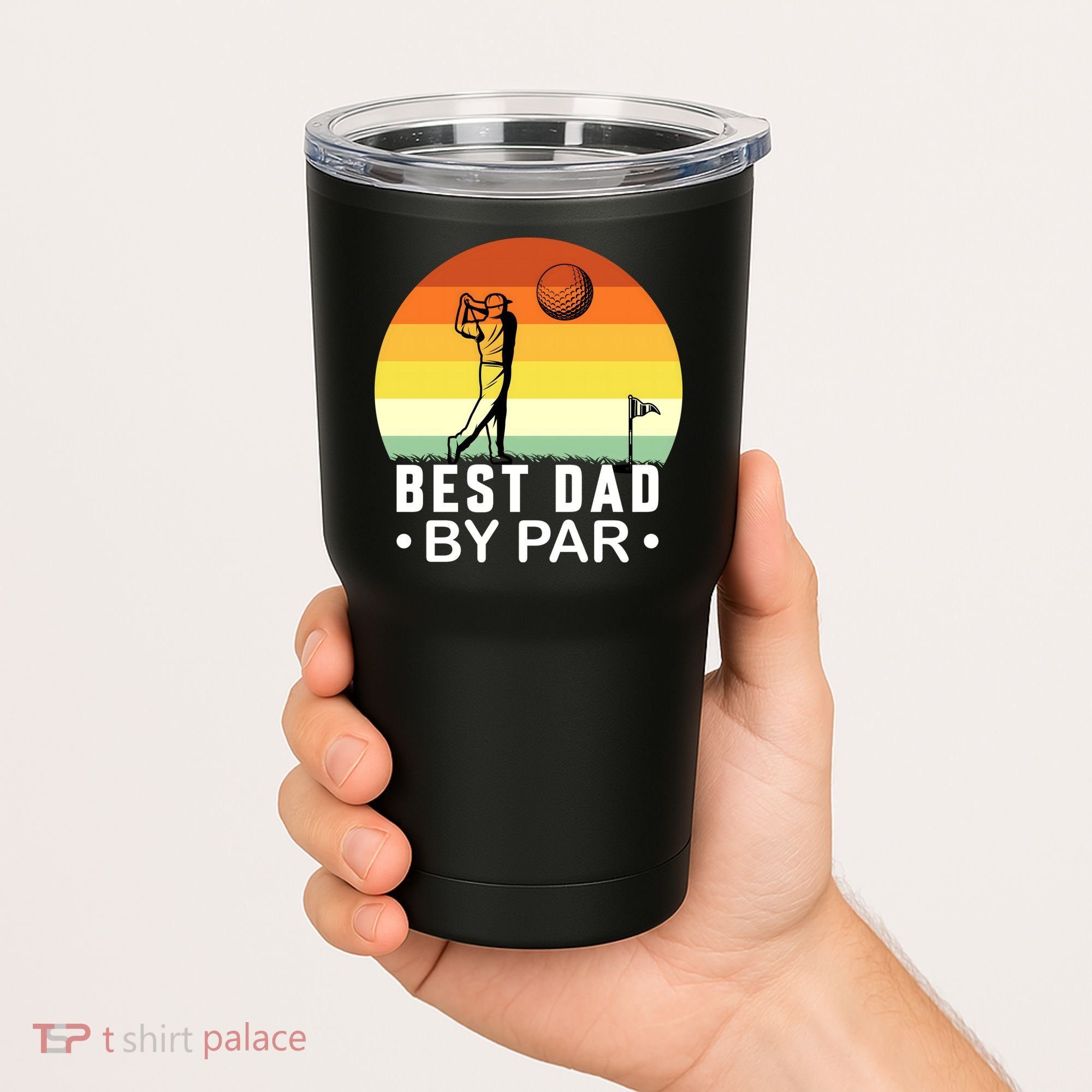 Best Dad By Par Golf T Tumbler