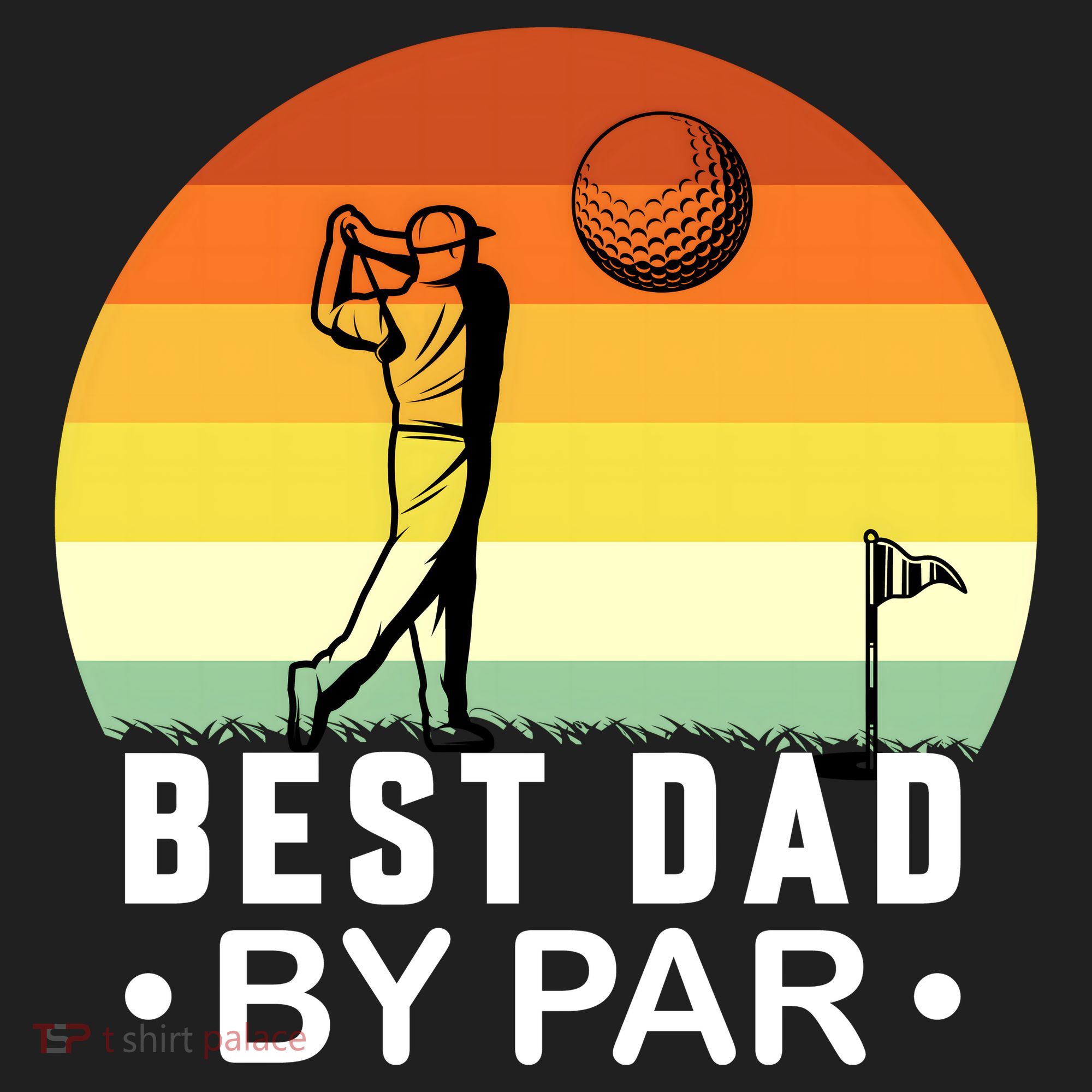 Best Dad By Par Golf T Tumbler