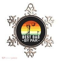 Best Dad By Par Golf T Ornament thumb 0