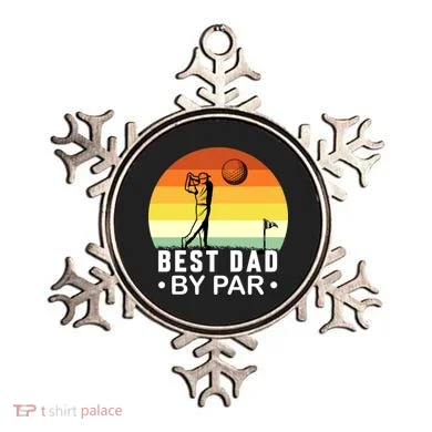 Best Dad By Par Golf T Ornament