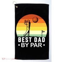 Best Dad By Par Golf T Golf Towel thumb 0
