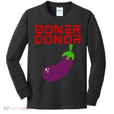 Boner Doner Kids Long Sleeve Shirt
