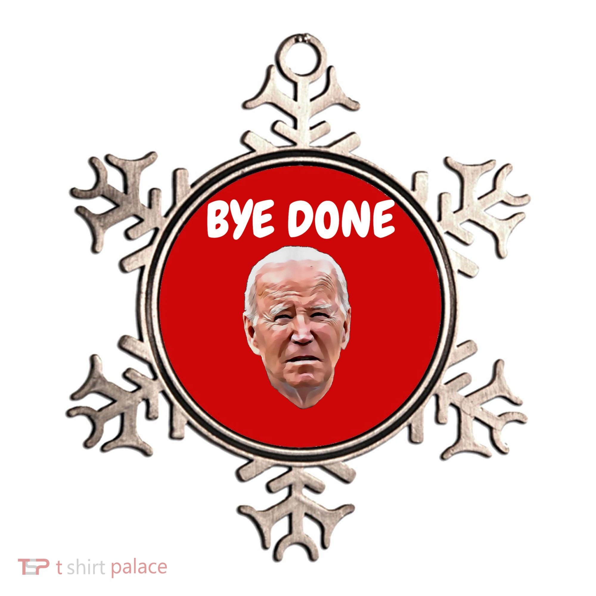 Bye Done Bye Bye Joe Biden Drops Out Of 2024 Election Ornament