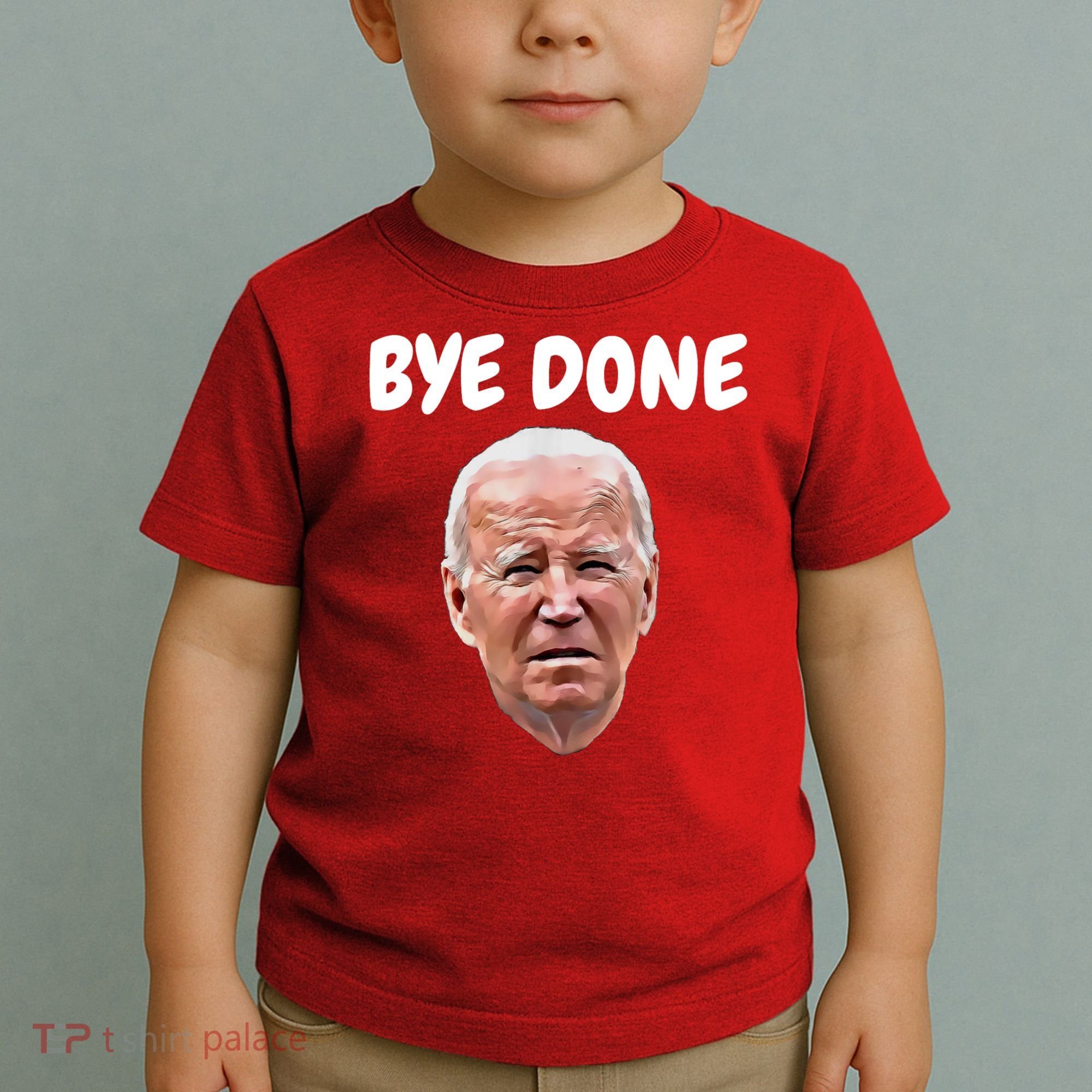 Bye Done Bye Bye Joe Biden Drops Out Of 2024 Election Toddler T-Shirt