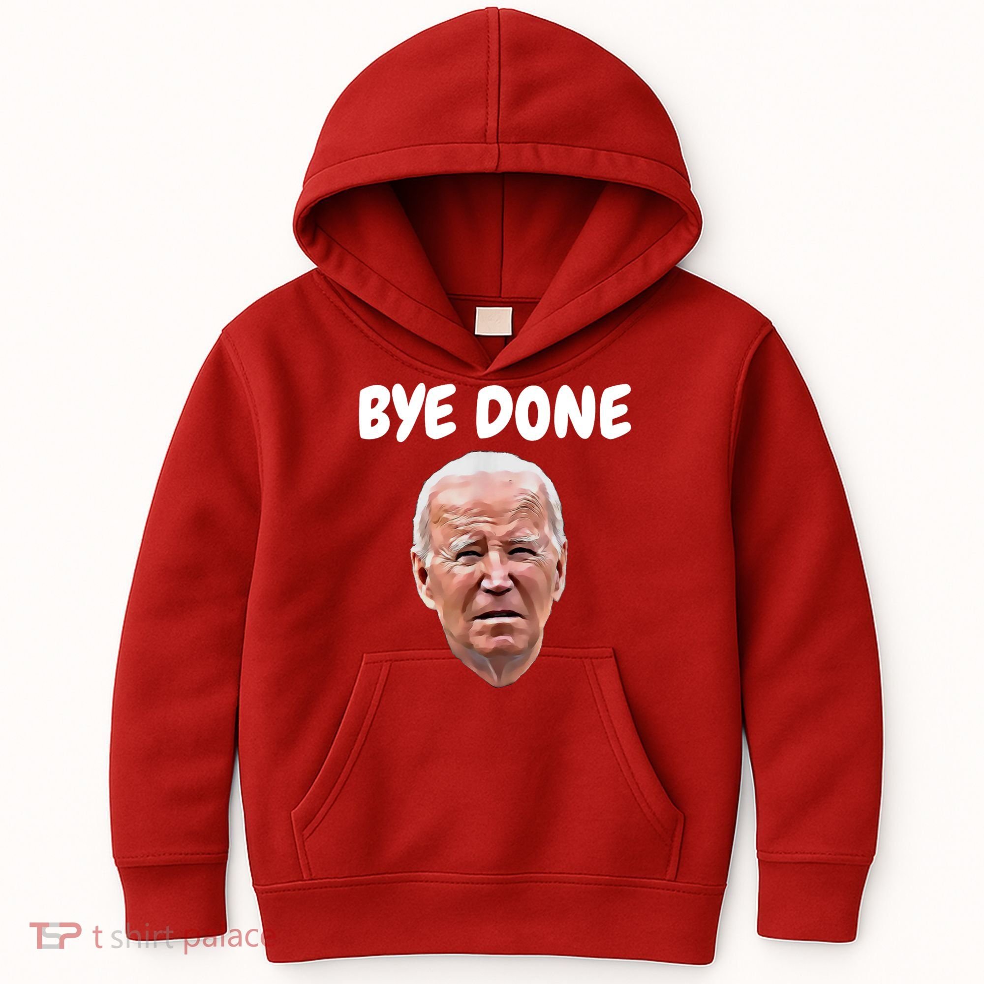 Bye Done Bye Bye Joe Biden Drops Out Of 2024 Election Kids Hoodie