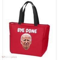 Bye Done Bye Bye Joe Biden Drops Out Of 2024 Election Tote Bag thumb 3