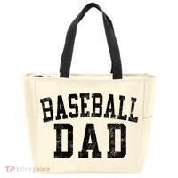 Baseball Dad Birthday Classic Bold Font Baseball Daddy Tote Bag thumb 0