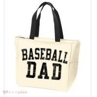 Baseball Dad Birthday Classic Bold Font Baseball Daddy Tote Bag thumb 3