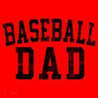 Baseball Dad Birthday Classic Bold Font Baseball Daddy Santa Hat thumb 1
