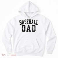 Baseball Dad Birthday Classic Bold Font Baseball Daddy Hoodie thumb 0