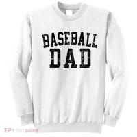 Baseball Dad Birthday Classic Bold Font Baseball Daddy Sweatshirt thumb 0