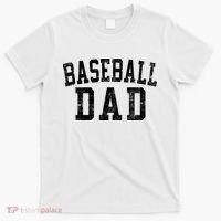 Baseball Dad Birthday Classic Bold Font Baseball Daddy T-Shirt thumb 0