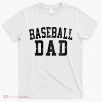 Baseball Dad Birthday Classic Bold Font Baseball Daddy T-Shirt thumb 0