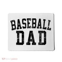 Baseball Dad Birthday Classic Bold Font Baseball Daddy Mousepad thumb 0
