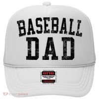 Baseball Dad Birthday Classic Bold Font Baseball Daddy Hat thumb 0