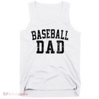 Baseball Dad Birthday Classic Bold Font Baseball Daddy Tank Top thumb 0