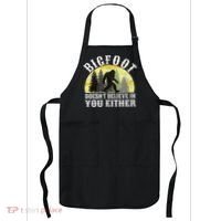 Bigfoot Doesn't Believe In You Either Distressed Apron thumb 0