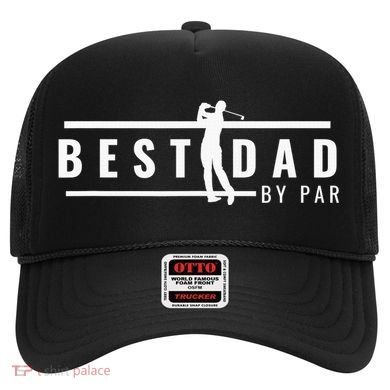 Best Dad By Par Daddy Gifts Golf Lover Golfer Father's Day Hat