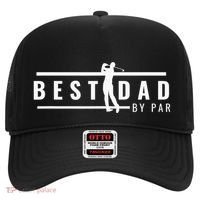 Best Dad By Par Daddy Gifts Golf Lover Golfer Father's Day Hat thumb 0