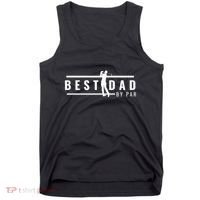 Best Dad By Par Daddy Gifts Golf Lover Golfer Father's Day Tank Top thumb 0