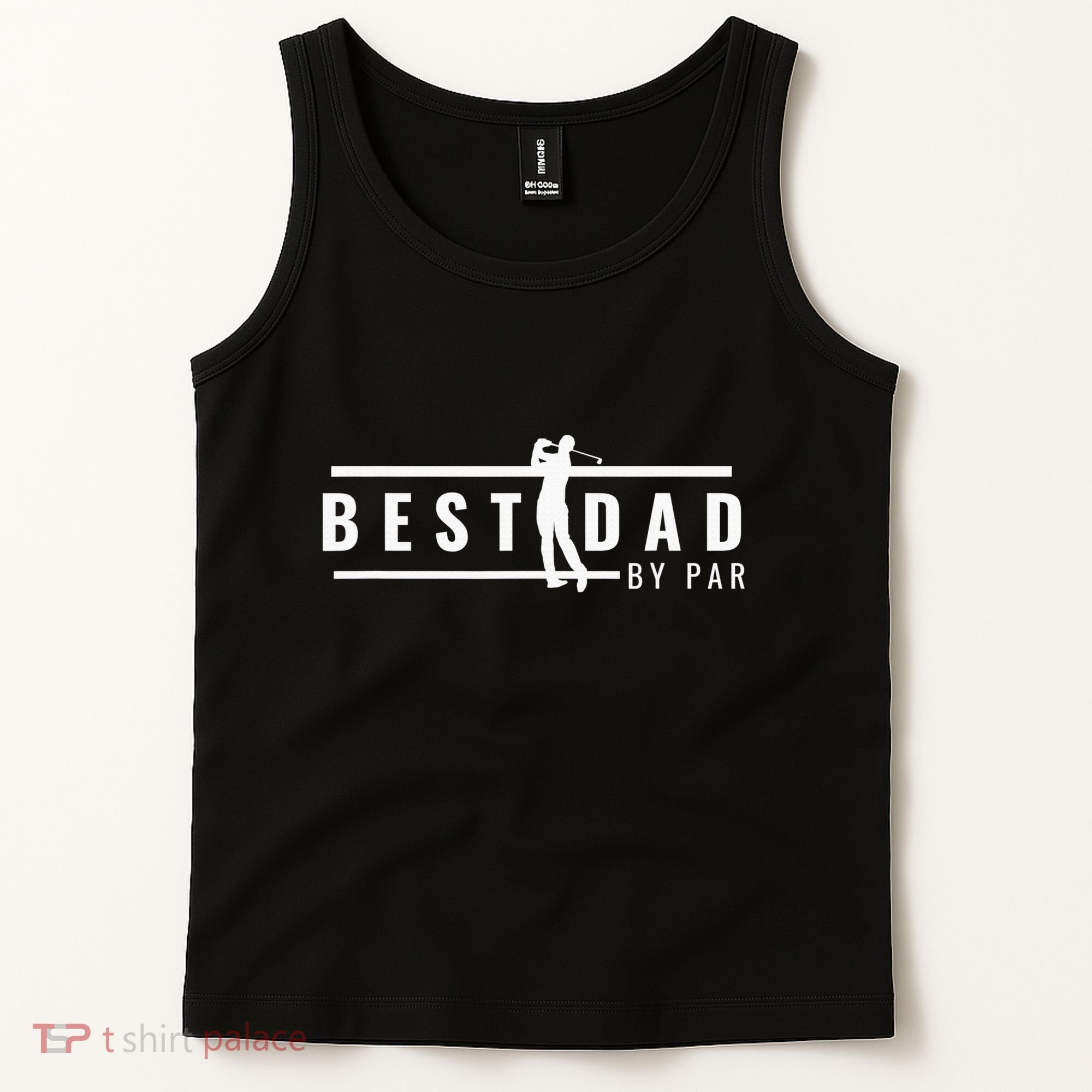 Best Dad By Par Daddy Gifts Golf Lover Golfer Father's Day Tank Top