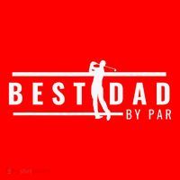 Best Dad By Par Daddy Gifts Golf Lover Golfer Father's Day Santa Hat thumb 1