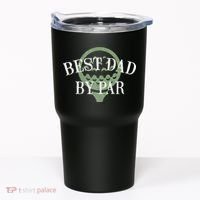 Best Dad By Par Father's Day Golf Lover Gift Papa Golfer Tumbler thumb 0
