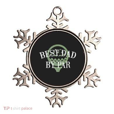 Best Dad By Par Father's Day Golf Lover Gift Papa Golfer Ornament