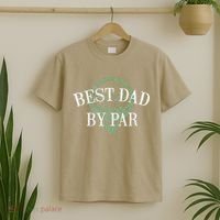 Best Dad By Par Father's Day Golf Lover Gift Papa Golfer T-Shirt thumb 2