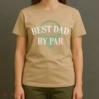 Best Dad By Par Father's Day Golf Lover Gift Papa Golfer T-Shirt thumb 4