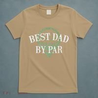 Best Dad By Par Father's Day Golf Lover Gift Papa Golfer T-Shirt thumb 5