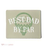 Best Dad By Par Father's Day Golf Lover Gift Papa Golfer Mousepad thumb 0
