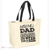 Baseball Dad Baseball Lover Tote Bag thumb 2