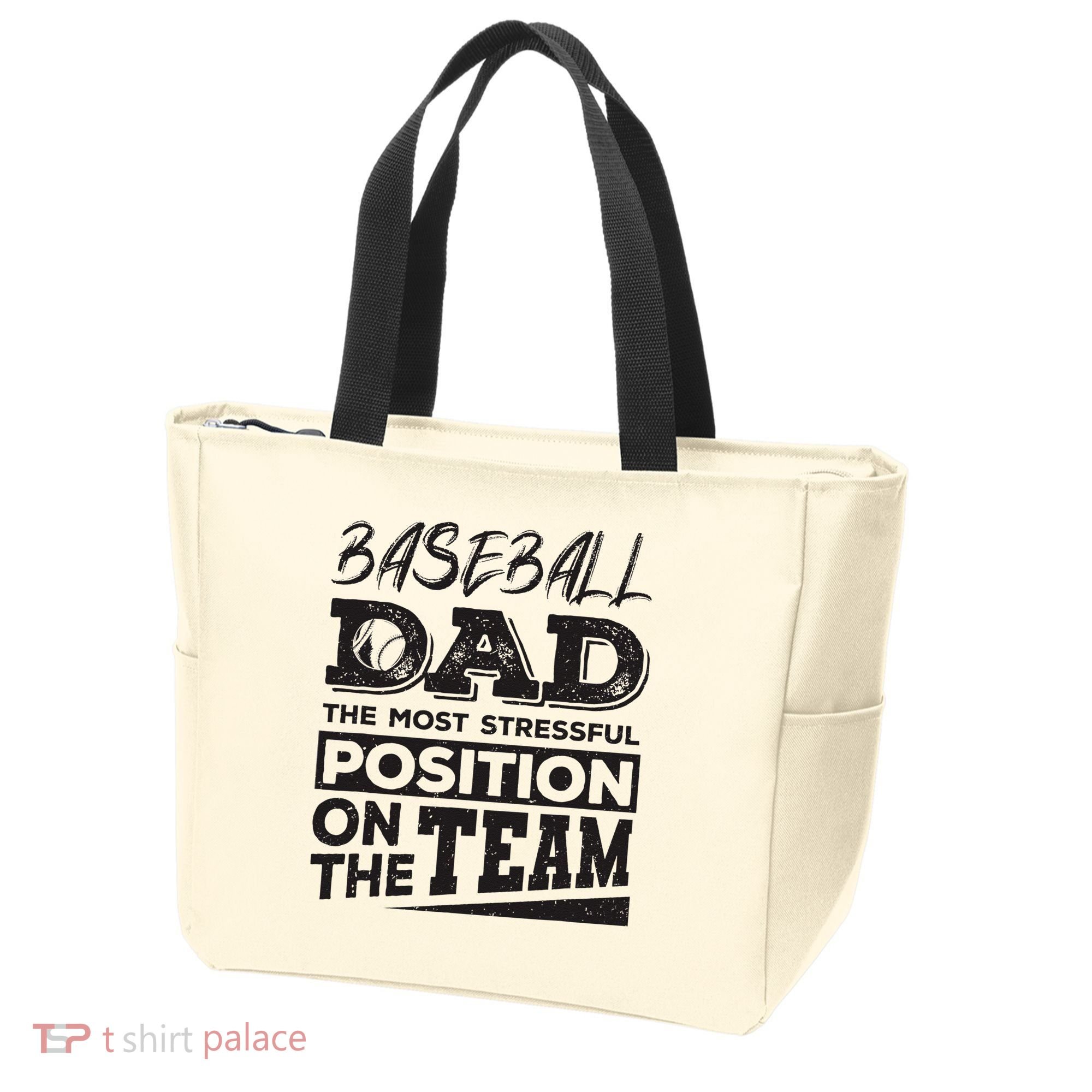Baseball Dad Baseball Lover Tote Bag