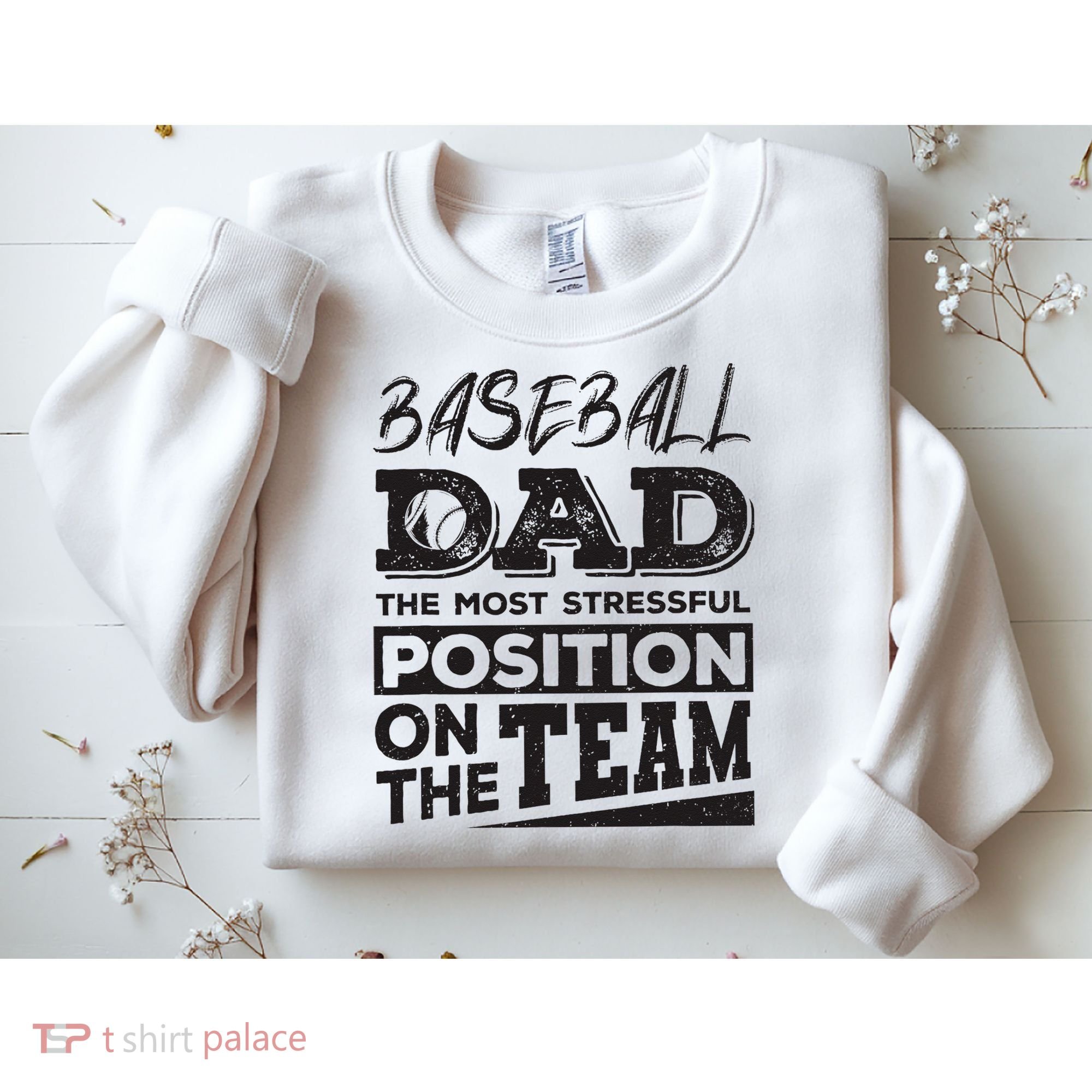 Baseball Dad Baseball Lover Sweatshirt