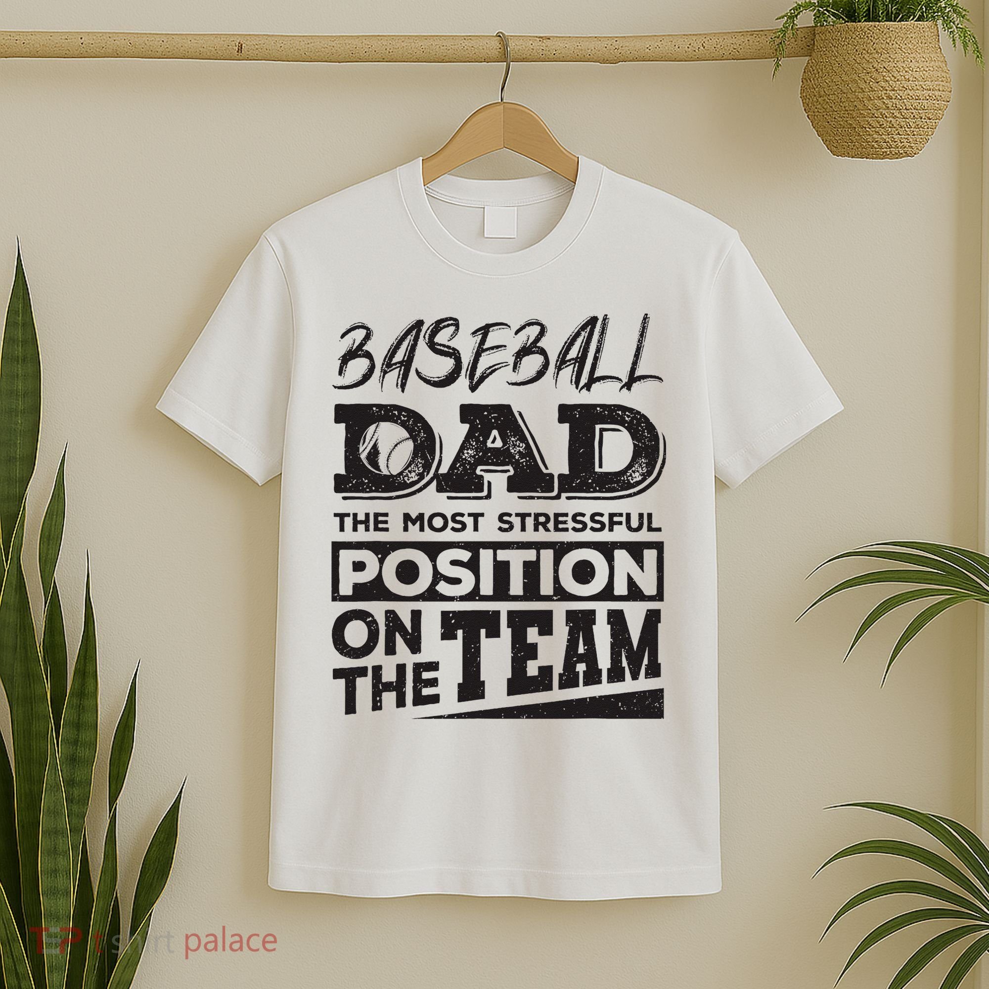 Baseball Dad Baseball Lover T-Shirt