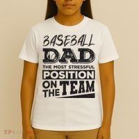 Baseball Dad Baseball Lover T-Shirt thumb 4