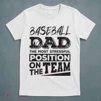 Baseball Dad Baseball Lover T-Shirt thumb 5