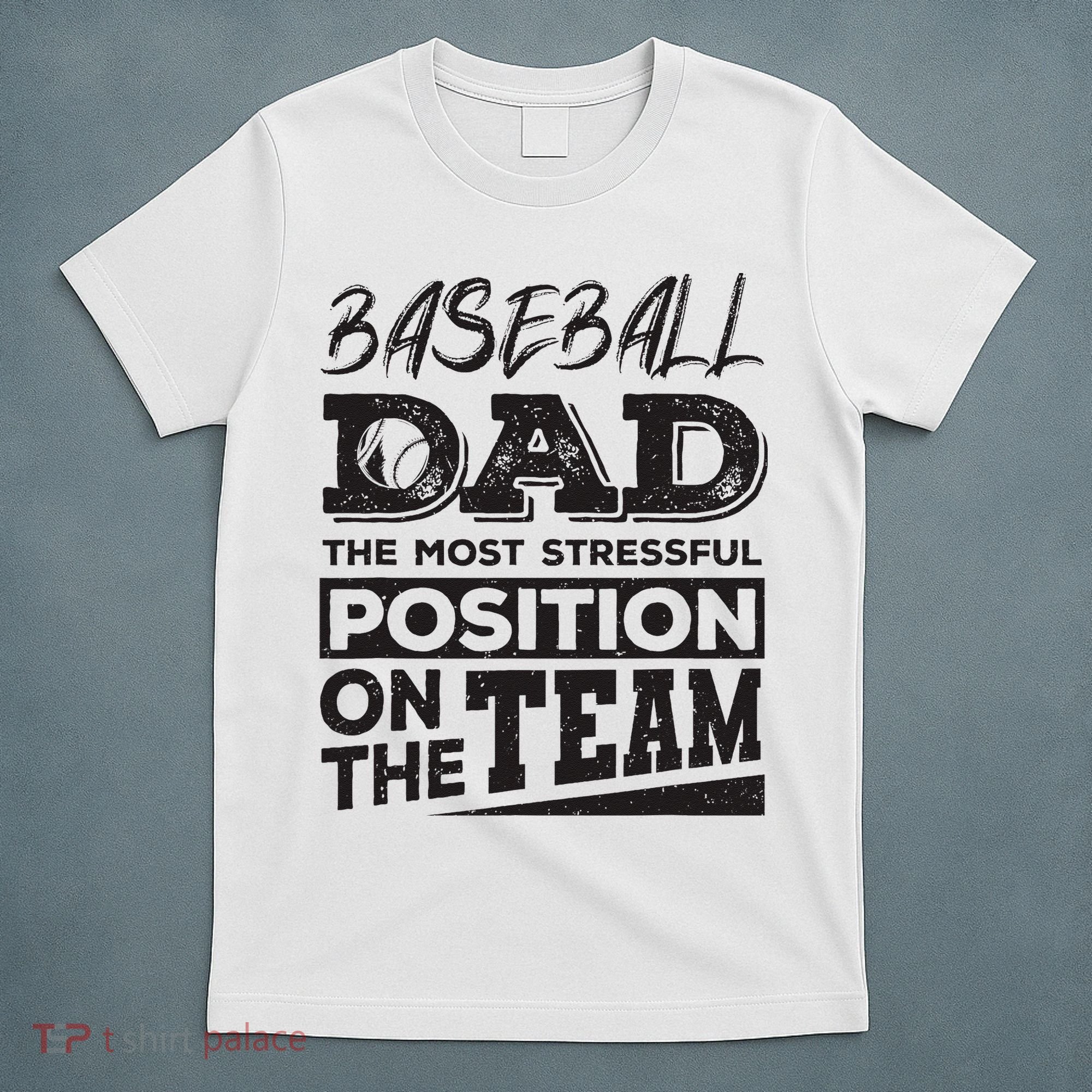 Baseball Dad Baseball Lover T-Shirt