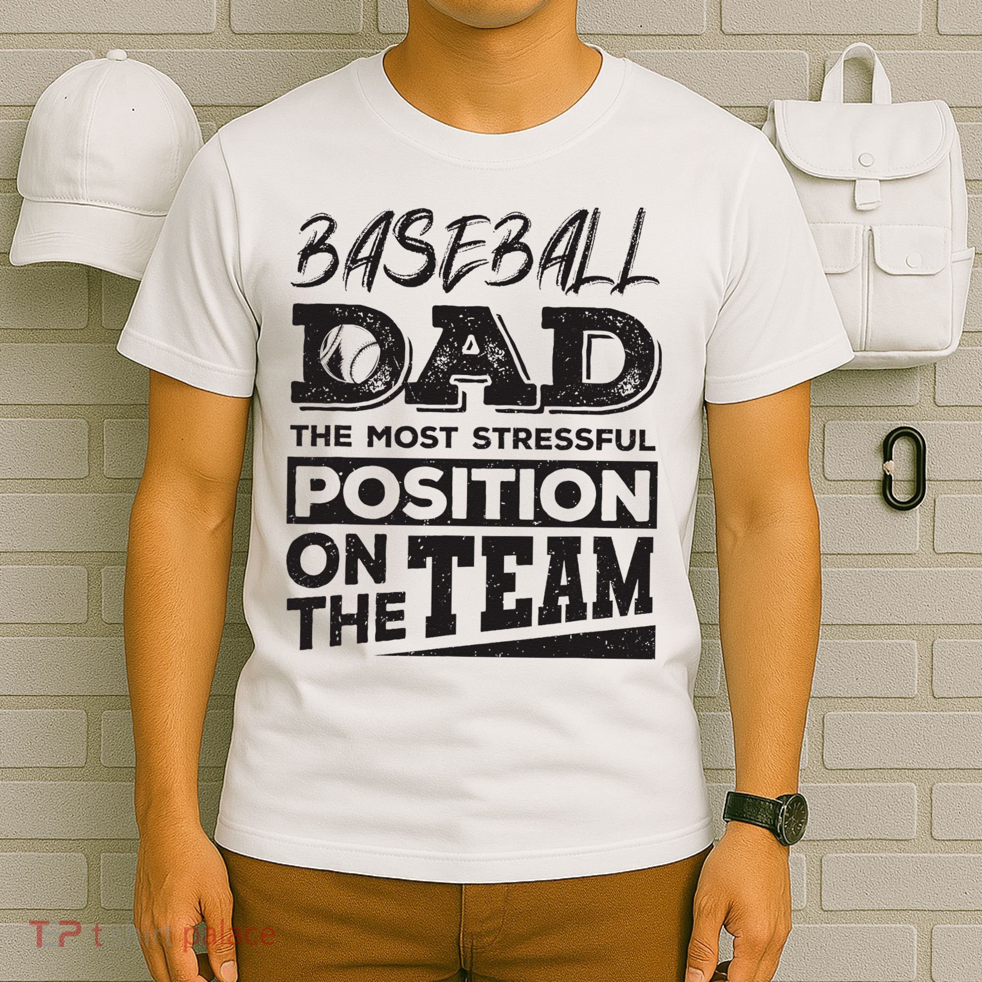 Baseball Dad Baseball Lover T-Shirt