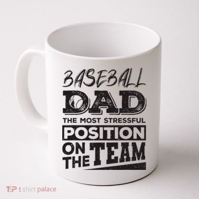 Baseball Dad Baseball Lover Coffee Mug