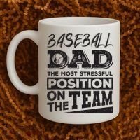 Baseball Dad Baseball Lover Coffee Mug thumb 2