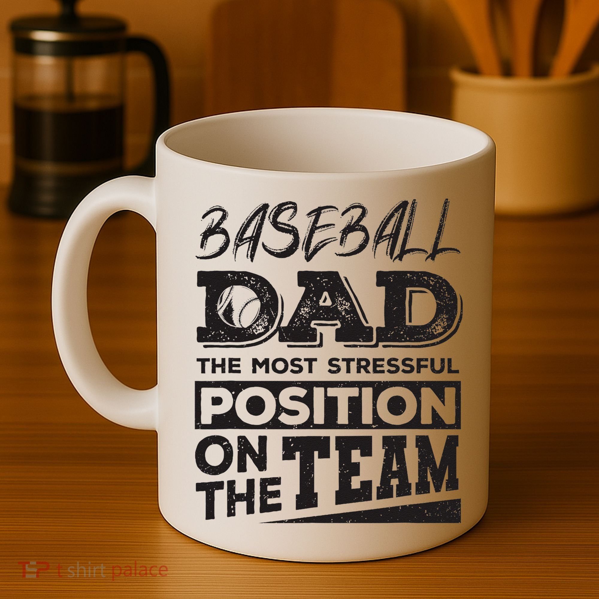 Baseball Dad Baseball Lover Coffee Mug